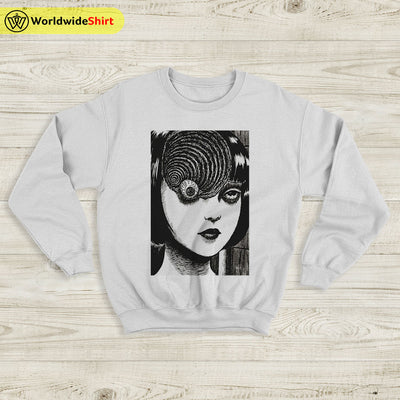 Gore Goru Eyeball Manga Sweatshirt Tomie Junji Ito Shirt Anime Shirt