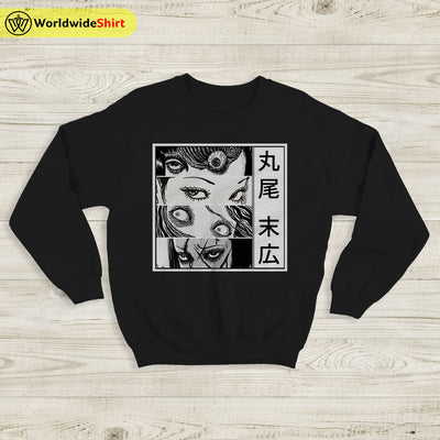 Japanese Terror Tomie Manga Sweatshirt Tomie Junji Ito Shirt Anime Shirt