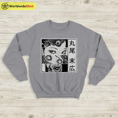 Japanese Terror Tomie Manga Sweatshirt Tomie Junji Ito Shirt Anime Shirt