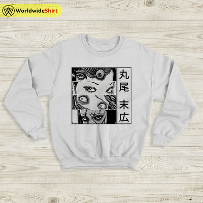 Japanese Terror Tomie Manga Sweatshirt Tomie Junji Ito Shirt Anime Shirt