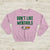 The 1975 Sweatshirt Don't Like Menthols Matty Healy Crewneck The 1975 Shirt