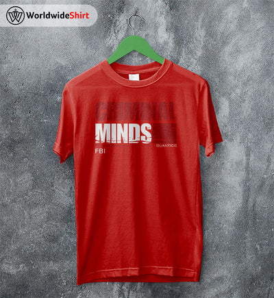 Criminal Minds Logo Shirt Criminal Minds T-Shirt TV Show Shirt