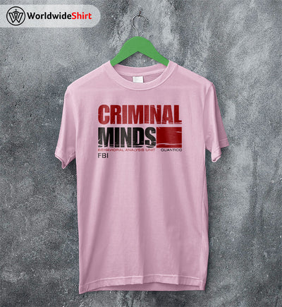 Criminal Minds Logo Shirt Criminal Minds T-Shirt TV Show Shirt