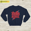 Vintage David Bowie Rebel Sweatshirt David Bowie Shirt Music Shirt