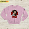 Vintage Princess Leia Rebel Sweatshirt David Bowie Shirt Music Shirt