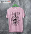 Misfits Forty Years Anniversary T-shirt Misfits Shirt Classic Rock Shirt