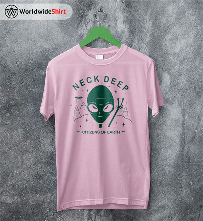 Neck Deep Citizens of Earth T shirt Neck Deep Shirt Pop Punk Shirt