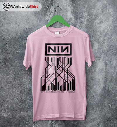 Nine Inch Nails 1990 US Tour T-Shirt Nine Inch Nails Shirt Rocker Shirt