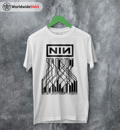 Nine Inch Nails 1990 US Tour T-Shirt Nine Inch Nails Shirt Rocker Shirt