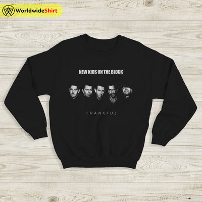 NKOTB Thankful Album Sweatshirt New Kids On The Block Shirt NKOTB