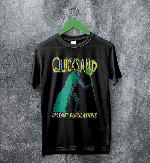 Quicksand Distant Populations T Shirt Quicksand Band Shirt Music Shirt