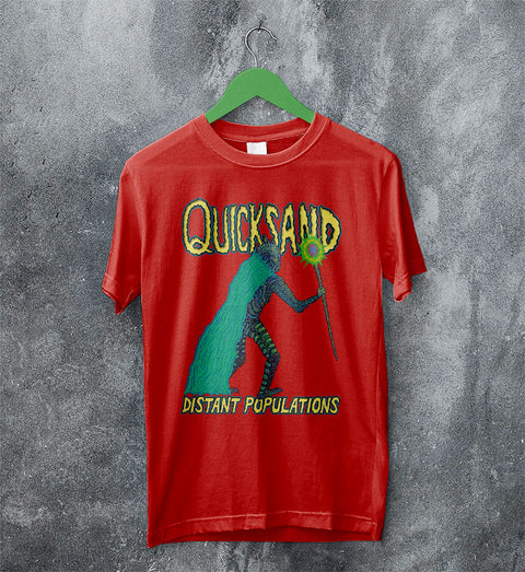 Quicksand Distant Populations T Shirt Quicksand Band Shirt Music Shirt