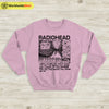 Radiohead Sweatshirt Radiohead Volcano Erupts Sweater Radiohead Shirt