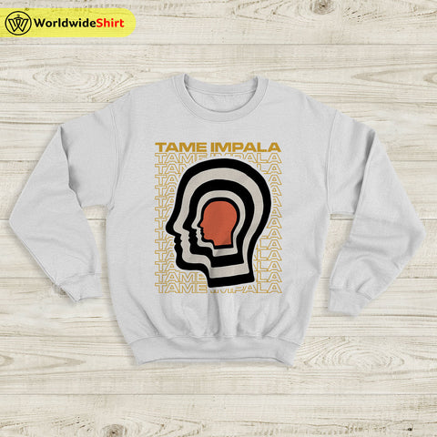 Tame Impala Sweatshirt Tame Impala Faces Graphic Sweater Tame Impala Crewneck