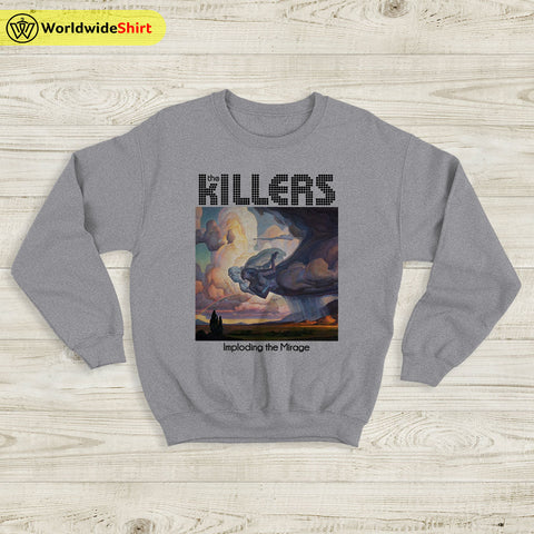 The Killers Imploding the Mirage Sweatshirt The Killers Shirt Band Shirt