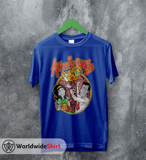 Alice In Chains Vintage 1996 Shirt Alice In Chains T-Shirt AIC Shirt - WorldWideShirt