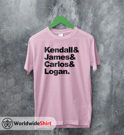 Big Time Rush Member T shirt Big Time Rush Shirt Music Shirt - WorldWideShirt