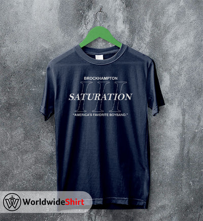 Brockhampton Saturation III T shirt Brockhampton Shirt Music Shirt - WorldWideShirt