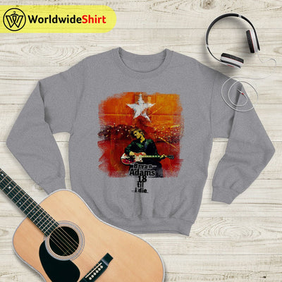 Bryan Adams 18 Till I Die Tour Sweatshirt Bryan Adams Shirt Music Shirt - WorldWideShirt