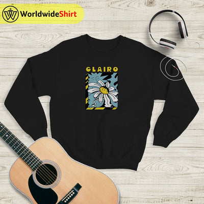 Clairo Flower Summer Tour Sweatshirt Clairo Shirt Music Shirt - WorldWideShirt