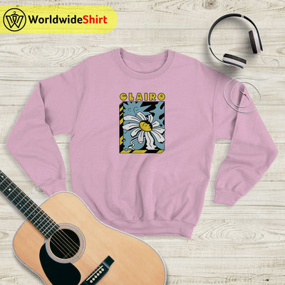 Clairo Flower Summer Tour Sweatshirt Clairo Shirt Music Shirt - WorldWideShirt