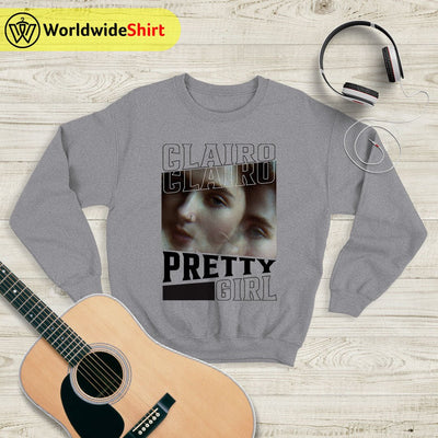 Clairo Pretty Girl Sweatshirt Clairo Shirt Music Shirt - WorldWideShirt