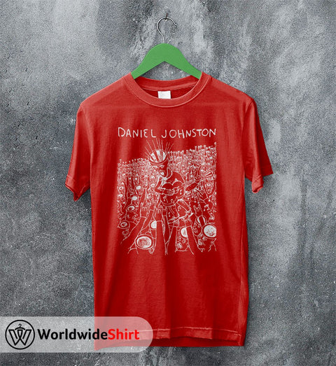 Daniel Johnston US Tour T-Shirt Daniel Johnston Shirt Music Shirt - WorldWideShirt