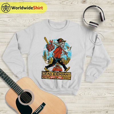 Dead & Company 2017 Sweatshirt Grateful Dead Shirt Rock Band - WorldWideShirt