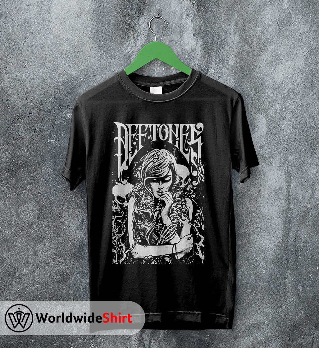 Deftones T-Shirt Chino Band Official New Black
