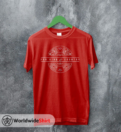 For King and Country Logo T shirt For King and Country Shirt - WorldWideShirt