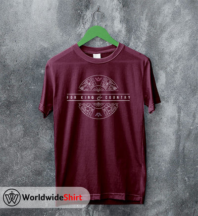 For King and Country Logo T shirt For King and Country Shirt - WorldWideShirt