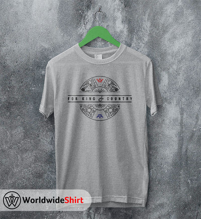 For King and Country Logo T shirt For King and Country Shirt - WorldWideShirt