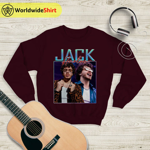 Jack Harlow Vintage Raptee Sweatshirt Jack Harlow Shirt Rapper Shirt - WorldWideShirt
