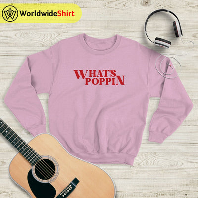 Jack Harlow WHATS POPPIN Sweatshirt Jack Harlow Shirt Rapper Shirt - WorldWideShirt