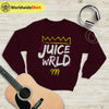 Juice WRLD Typography Sweatshirt Juice WRLD Shirt Rap Music Shirt - WorldWideShirt