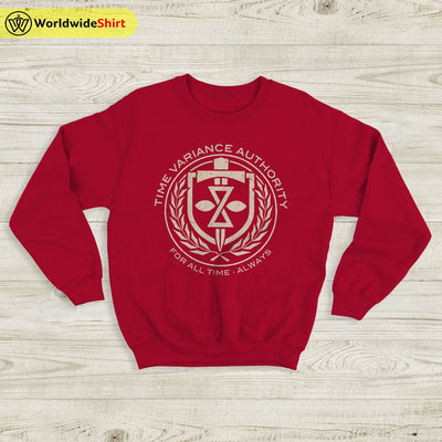 Loki Time Variant Authority Logo Sweatshirt Loki Shirt The Avengers Shirt - WorldWideShirt