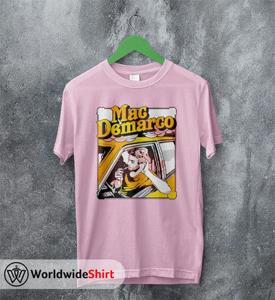 Mac DeMarco Graphic Poster T shirt Mac DeMarco Shirt Music Shirt - WorldWideShirt