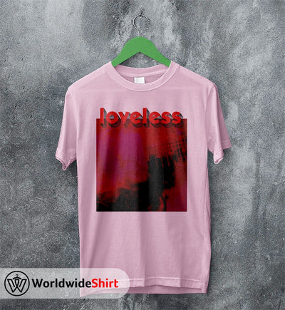 MBV Loveless 1991 T-Shirt My Bloody Valentine Shirt Rock Band Shirt - WorldWideShirt