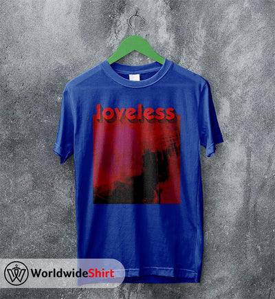 MBV Loveless 1991 T-Shirt My Bloody Valentine Shirt Rock Band Shirt - WorldWideShirt