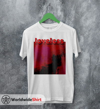 MBV Loveless 1991 T-Shirt My Bloody Valentine Shirt Rock Band Shirt - WorldWideShirt