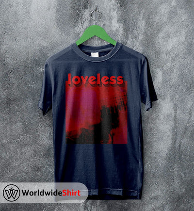 MBV Loveless 1991 T-Shirt My Bloody Valentine Shirt Rock Band Shirt - WorldWideShirt