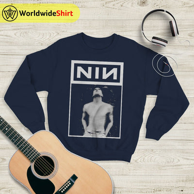 Nine Inch Nails 1989 Sweatshirt Nine Inch Nails Shirt Rocker Shirt - WorldWideShirt