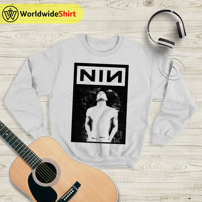 Nine Inch Nails 1989 Sweatshirt Nine Inch Nails Shirt Rocker Shirt - WorldWideShirt