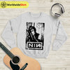 Nine Inch Nails Poster Sweatshirt Nine Inch Nails Shirt Rocker Shirt - WorldWideShirt