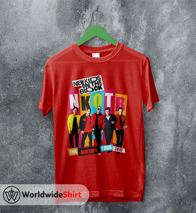 NKOTB Mixtape 2019 T-Shirt New Kids On The Block Shirt NKOTB Shirt - WorldWideShirt