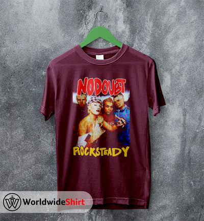 No Doubt Rock Steady Tour T shirt No Doubt Shirt Music Shirt - WorldWideShirt