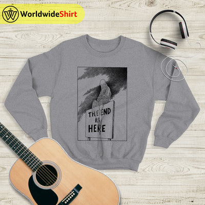 Phoebe Bridgers The End is Here Sweatshirt Phoebe Bridgers Shirt Music Shirt - WorldWideShirt