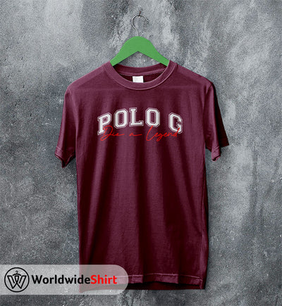 Polo G Die a Legend 2019 T-Shirt Polo G Shirt Rapper Shirt - WorldWideShirt