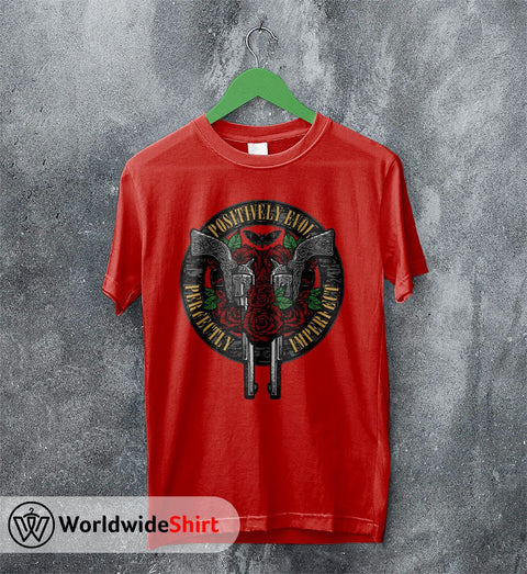 Positively Evol Perfectly Imperfect T-Shirt Guns N Roses Shirt Rock Band - WorldWideShirt