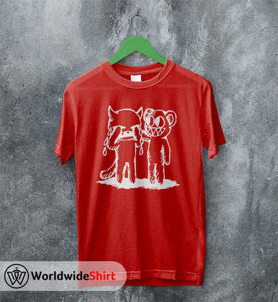 Radiohead Devil Cry T-Shirt Radiohead Shirt Rock band Shirt - WorldWideShirt